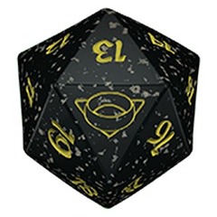 The Lord of the Rings: Tales of Middle-earth: D20 Die (Yellow)